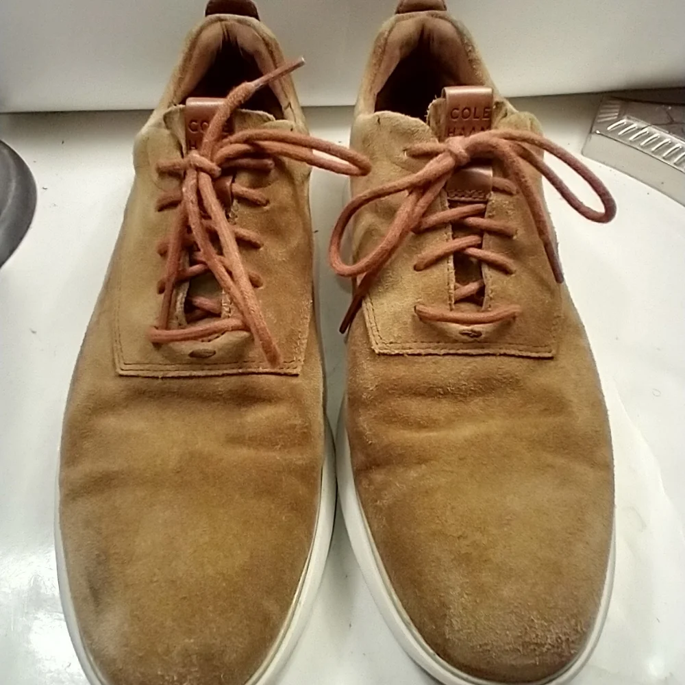 Cole Haan Grand OS Brown Suede Shoes Men's sz 9.5M - Picture 2 of 10